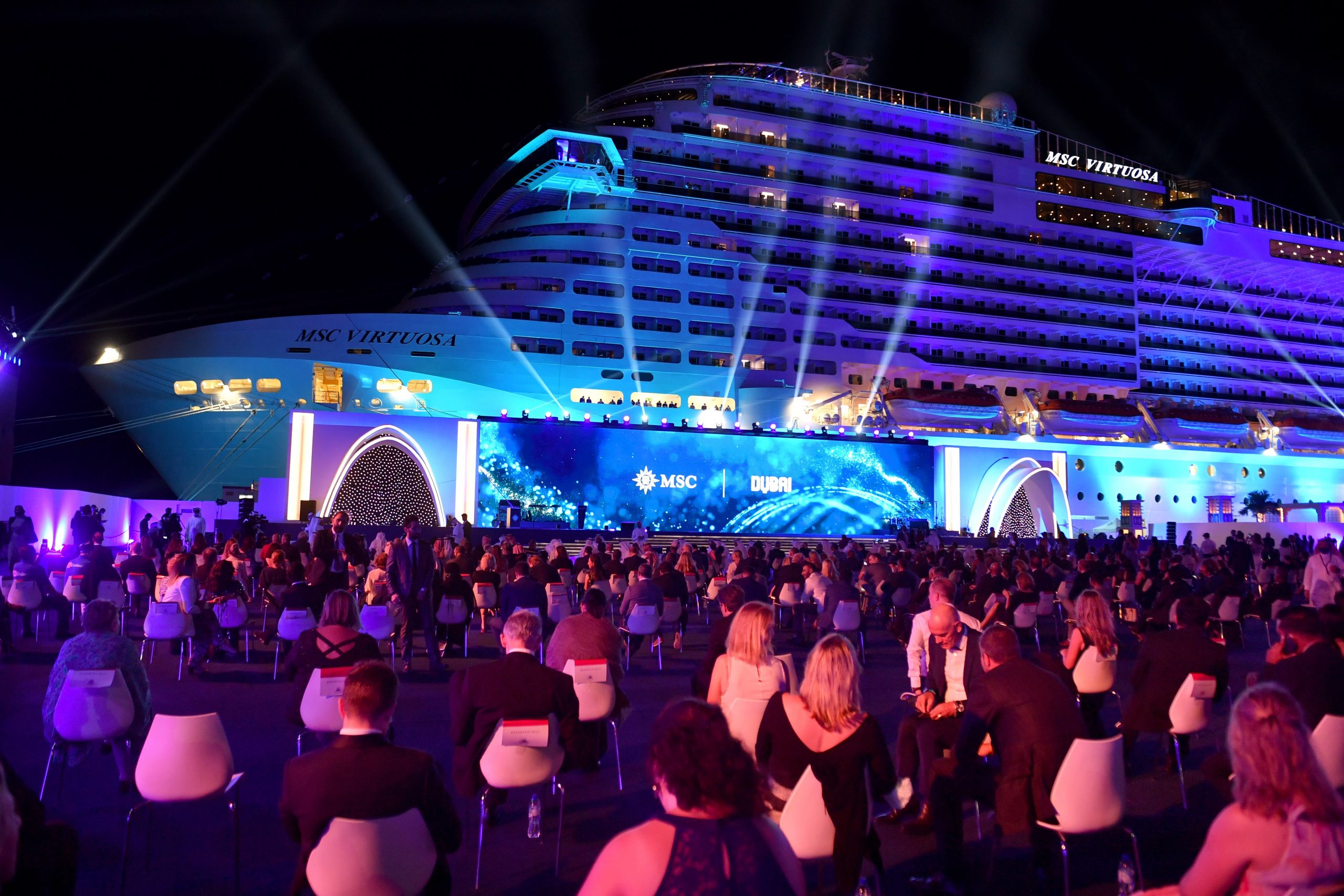 MSC Virtuosa Naming Ceremony