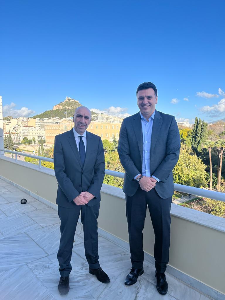 Συνάντηση προέδρου ΕΒΕΑ με τον Υπουργό Τουρισμού
