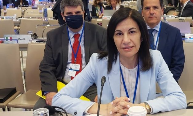 Η Ολυμπία Αναστασοπούλου στις εργασίες της πρώτης έκτακτης γενικής συνέλευσης του UNWTO