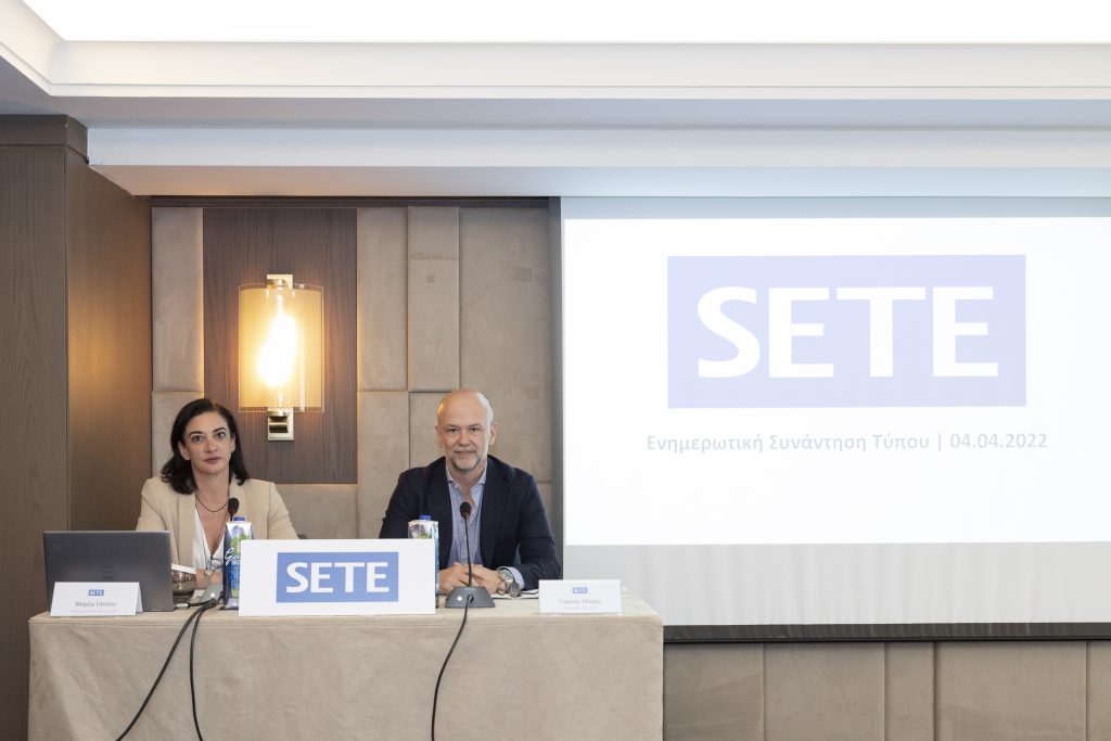 Yiannis Retsos President SETE Maria Gatsou General Manager SETE