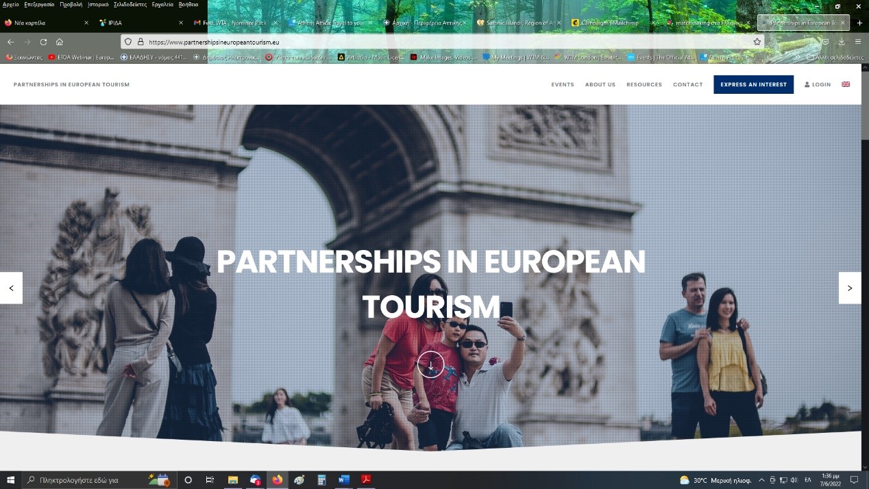 Partnerships in European Tourism