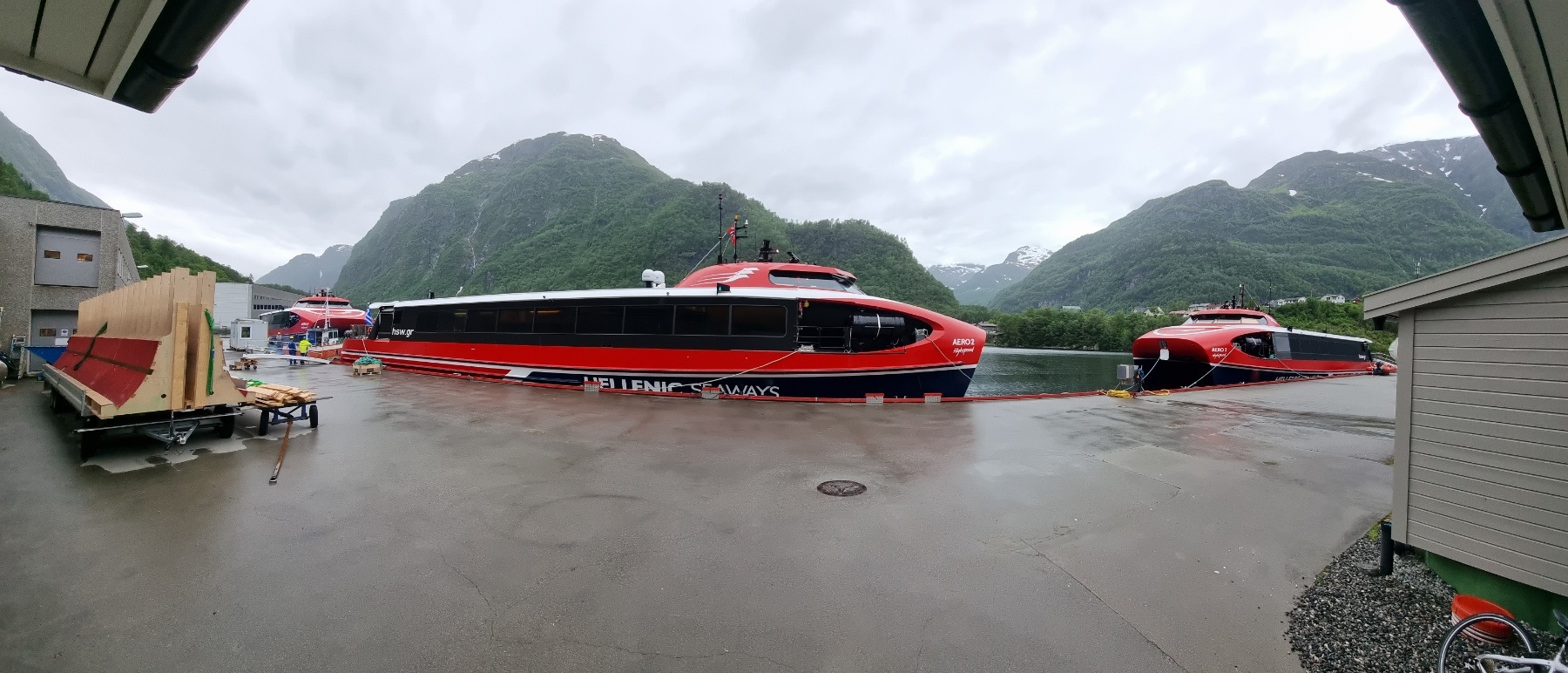 Delivery of Aero 2 Highspeed
