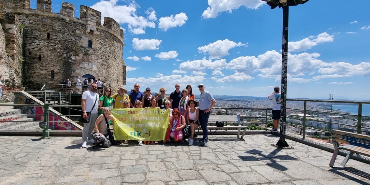 Ταξίδι εξοικείωσης RTK τουριστικών γραφείων από την Γερμανία σε Θεσσαλονίκη και Πιερία