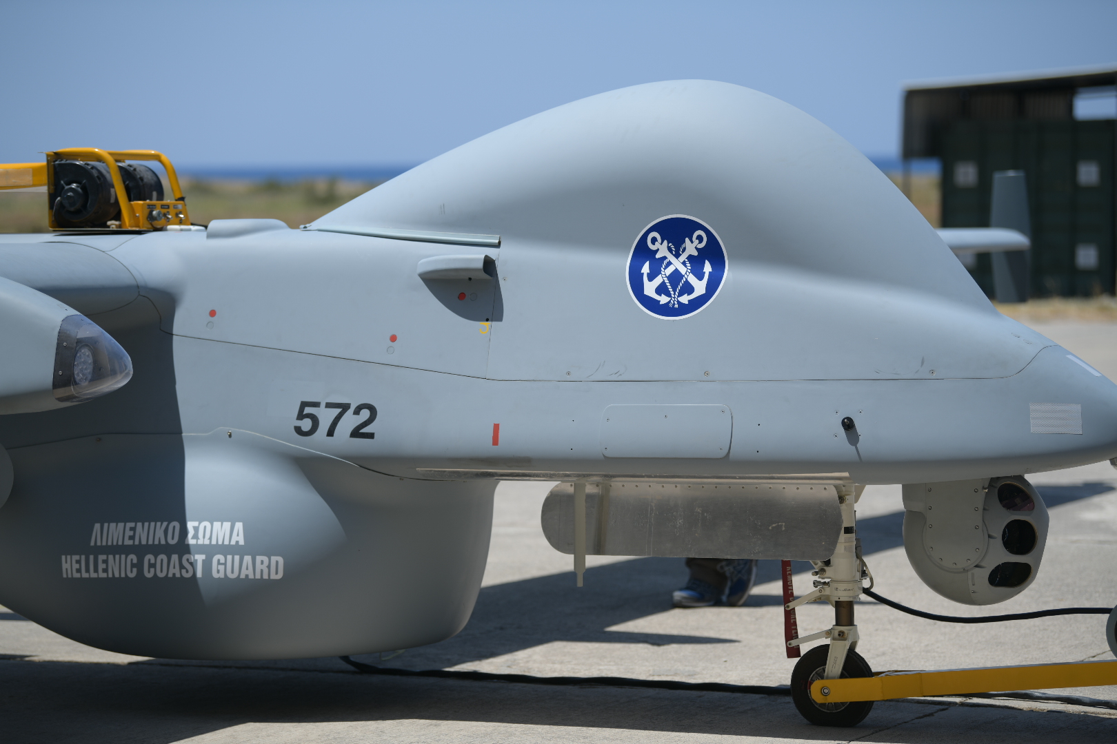 Drone από την FRONTEX για τη φύλαξη των συνόρων