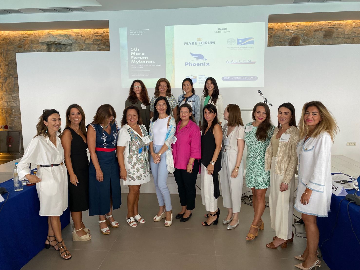 Αναστασοπούλου στο 5o Mare Forum Mykonos