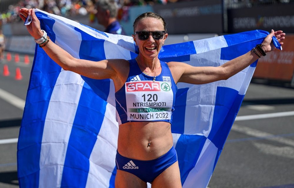 Η δις πρωταθλήτρια Ευρώπης Αντιγόνη Ντρισμπιώτη στο Santorini Experience 2022