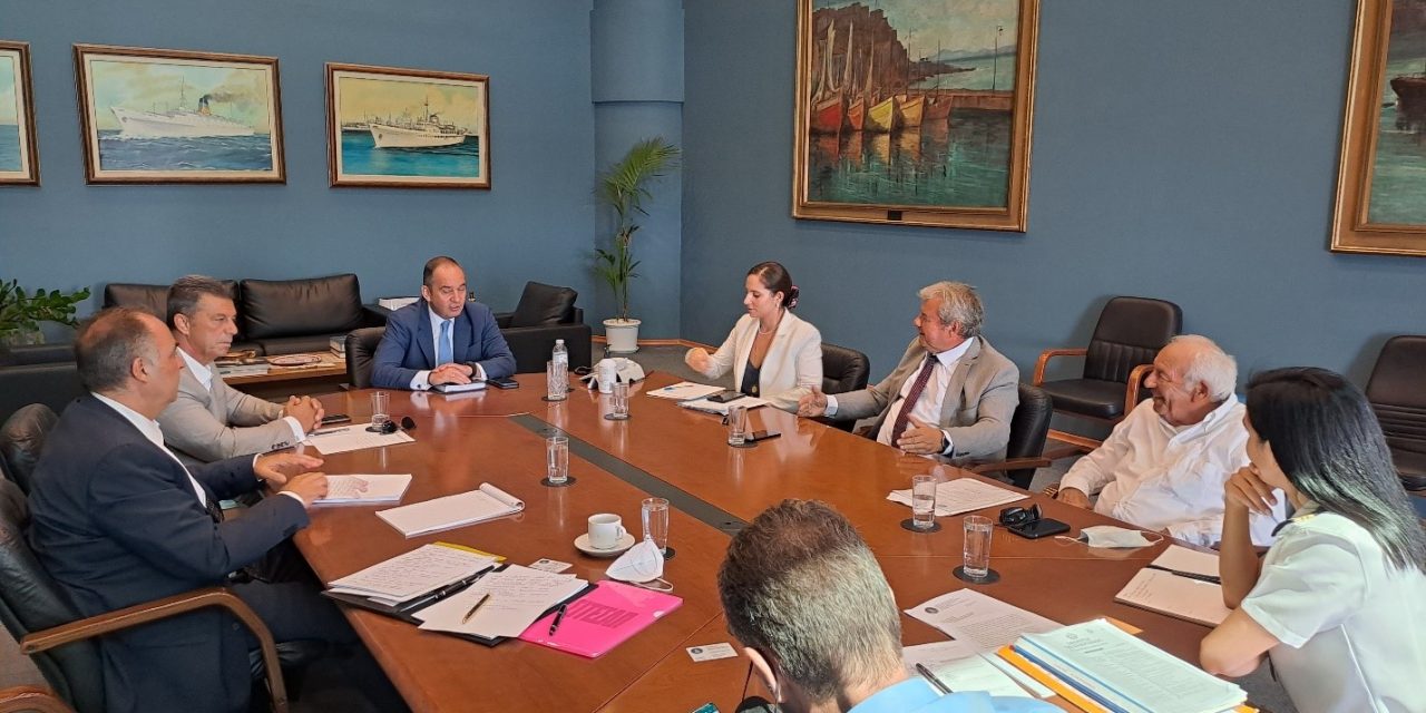 ΣΙΤΕΣΑΠ: Συνάντηση με τον Υπουργό Ναυτιλίας