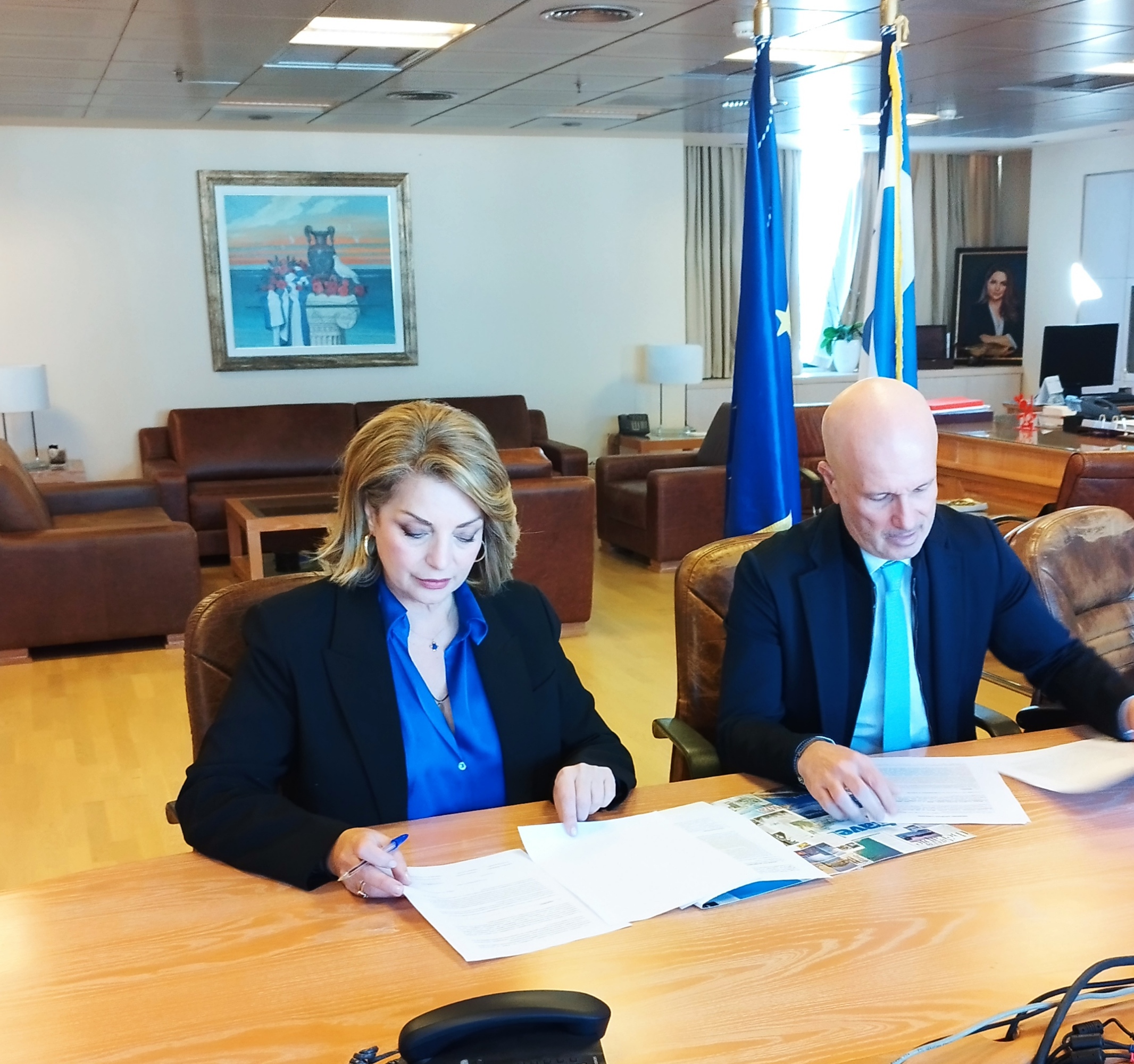 Μνημόνιο συνεργασίας ΕΟΤ – ΕΚΟΜΕ για την ανάδειξη του ελληνικού τουρισμού και του εγχώριου οπτικοακουστικού κλάδου