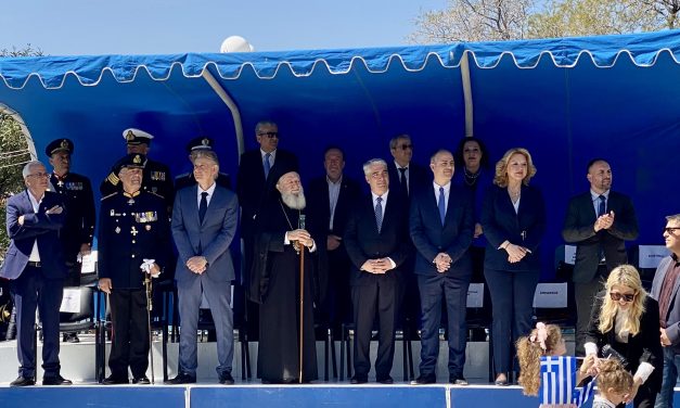 <strong><u>Τις εορταστικές εκδηλώσεις για την Εθνική Επέτειο της 25ης Μαρτίου τίμησε ο Δήμος Χαλκιδέων</u></strong>