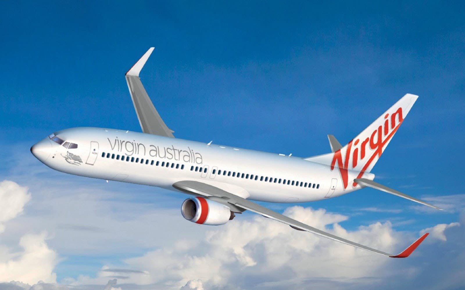  Virgin Australia  στην τοποθεσία Βανουάτου.