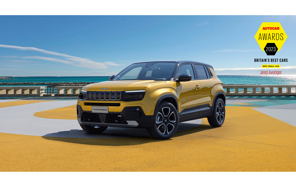 Το πιο συμπαγές μοντέλο στην ιστορία της Jeep® είναι και το καλύτερο για το θεσμό Autocar Awards 2023
