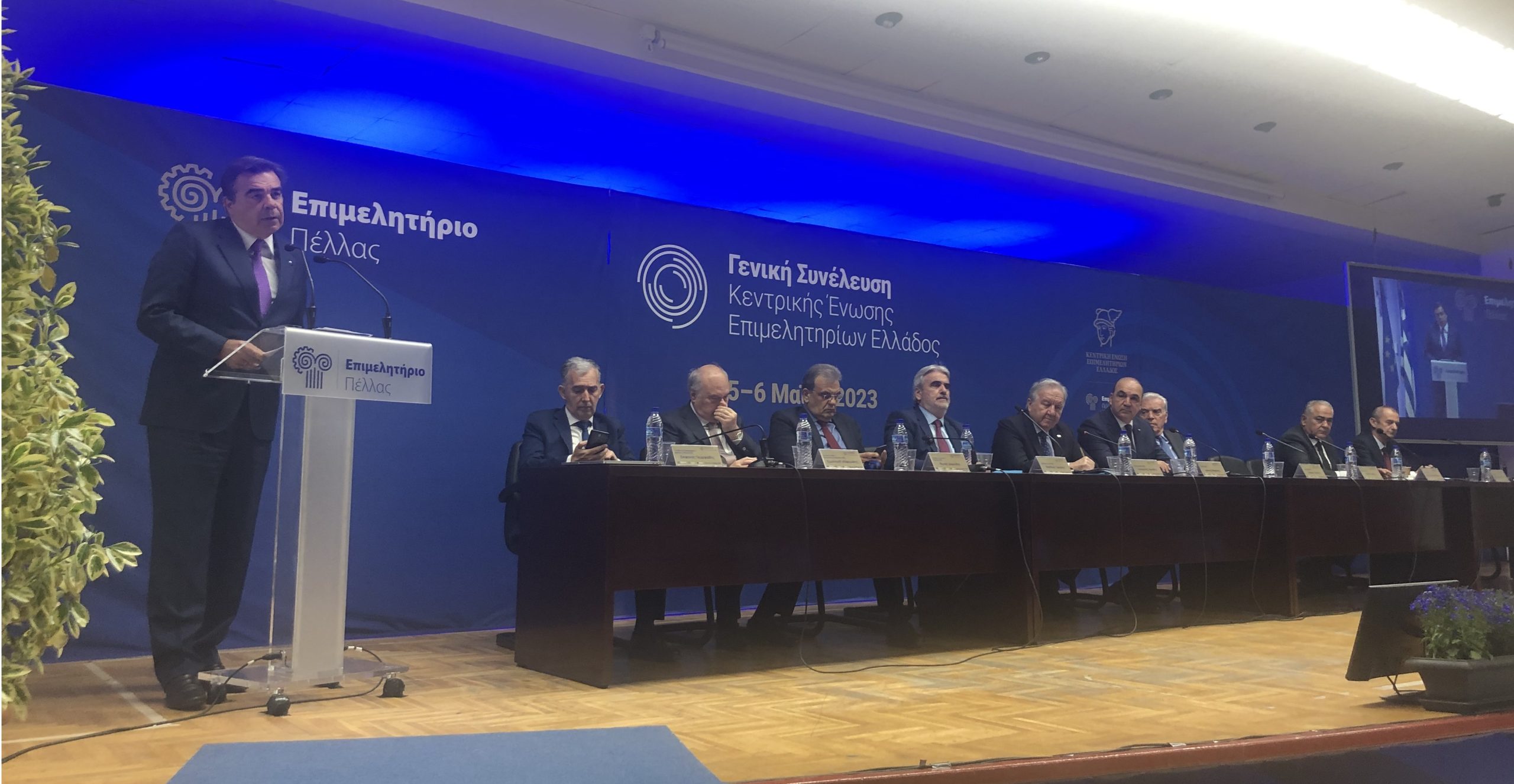 Γενική Συνέλευση της Κεντρικής Ένωσης Επιμελητηρίων Ελλάδος, στην Έδεσσα,