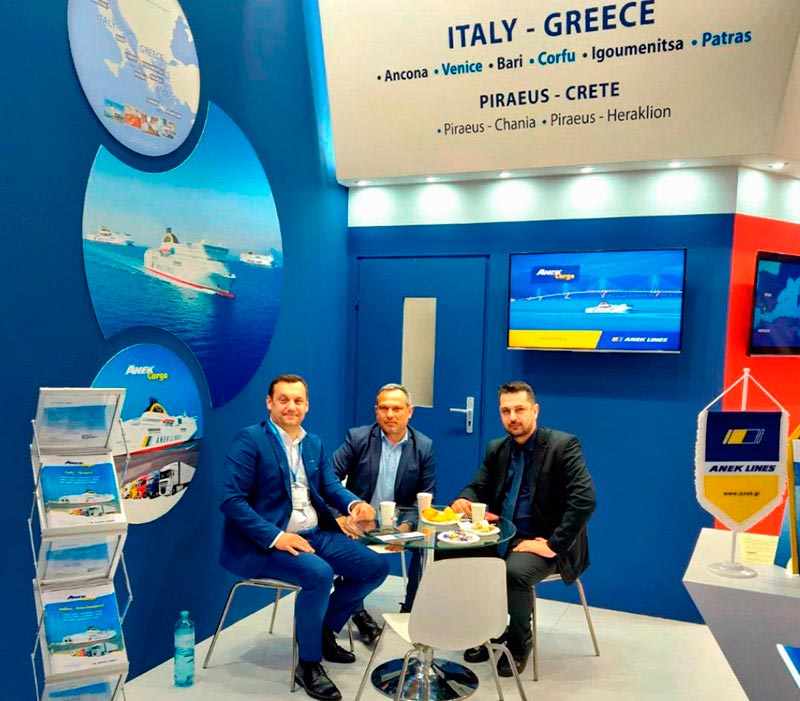 ΑΝΕΚ LINES: ΙΣΧΥΡΗ ΠΑΡΟΥΣΙΑ  ΣΤΗΝ TRANSPORTLOGISTICS