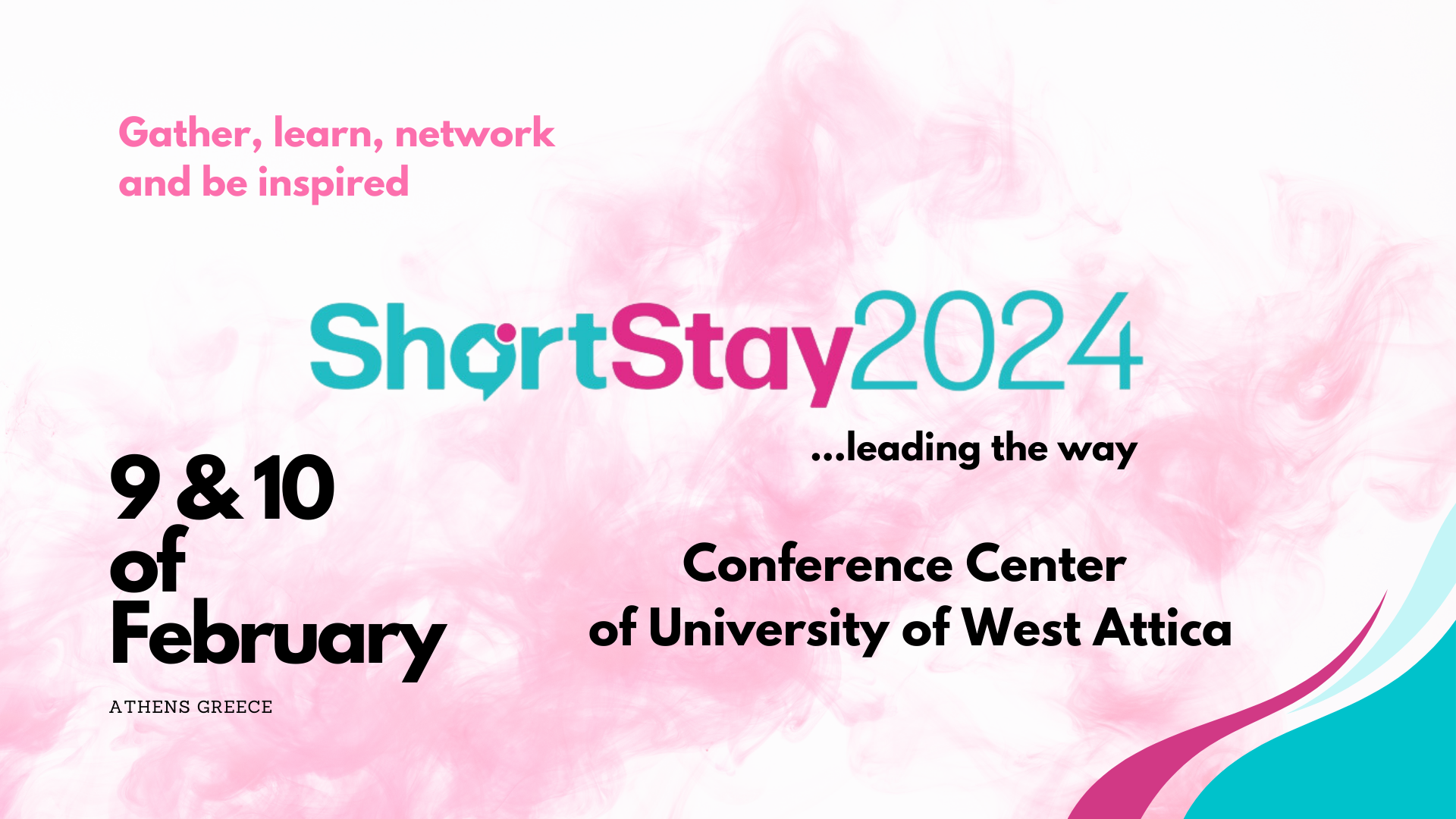 ShortStay Conference 2024, 9 & 10 Φεβρουαρίου 2024, ΣυνεδριακόΚέντρο Αρχαίου Ελαιώνα Leading The Way