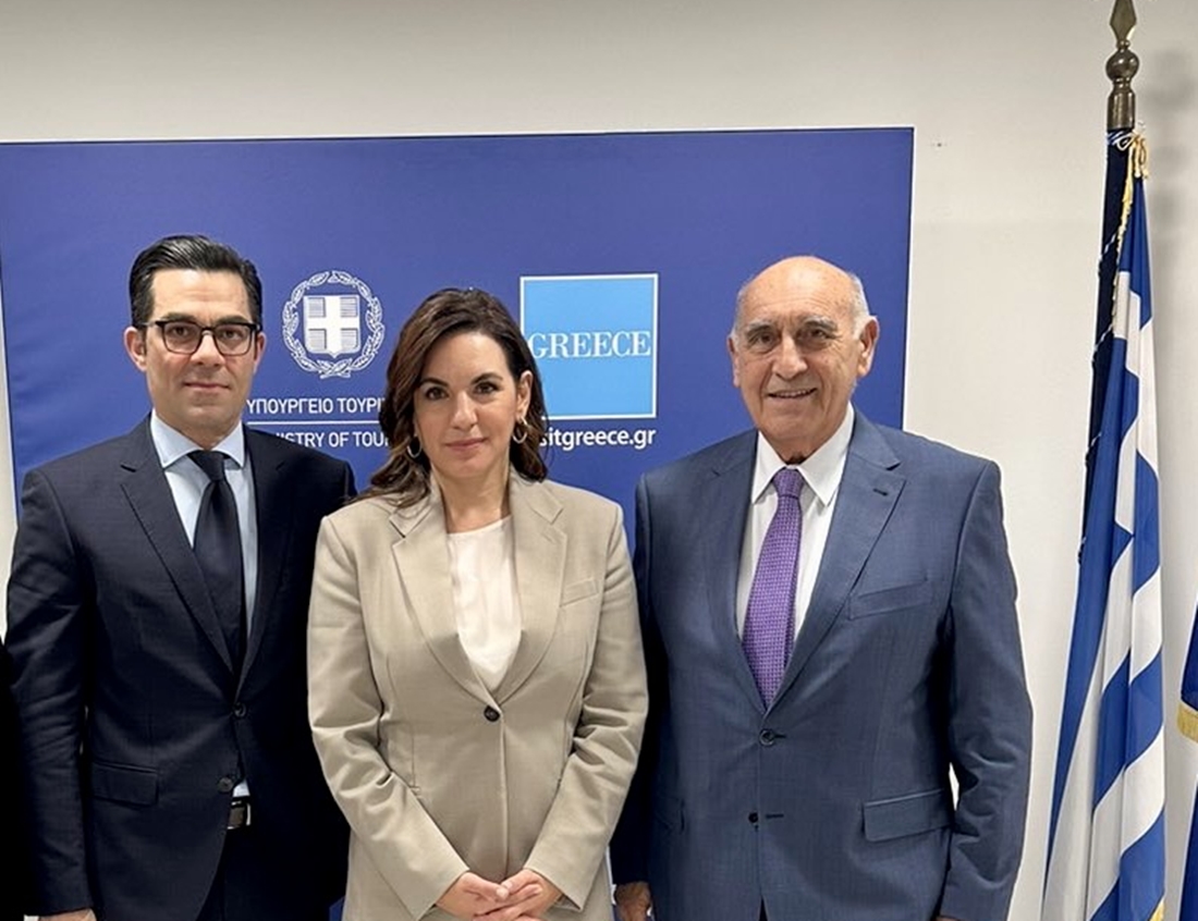 ΕΝΩΣΗ ΞΕΝΟΔΟΧΩΝ ΜΕΣΣΗΝΙΑΣ συνάντηση  με Υπουργό Τουρισμού κ Όλγα Κεφαλογιάννη