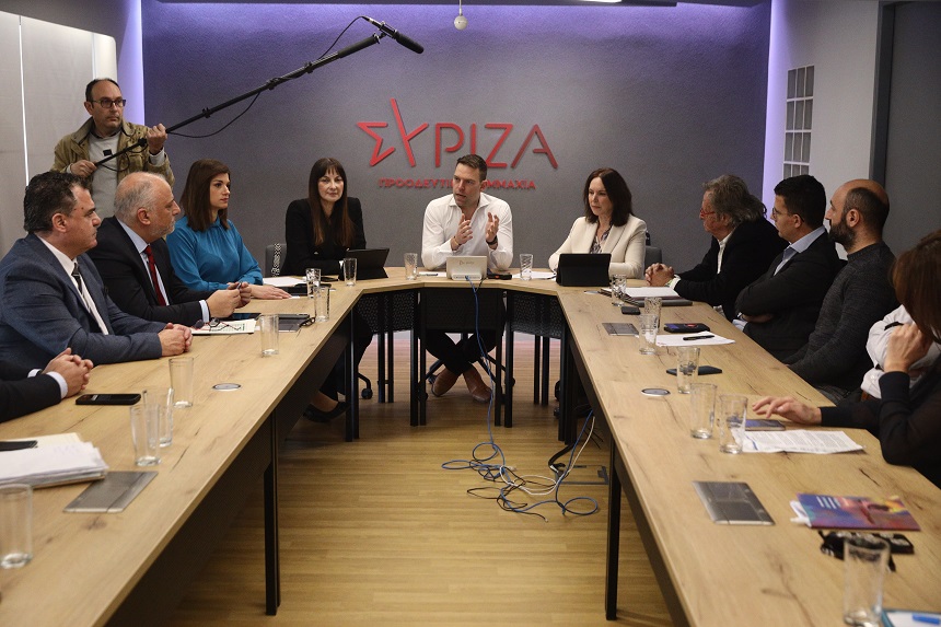 Συνάντηση του Προέδρου του ΣΥΡΙΖΑ – Προοδευτική Συμμαχία με φορείς του τουρισμού