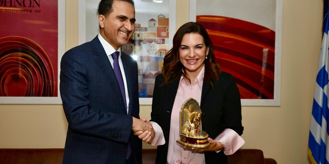 Συνάντηση Όλ. Κεφαλογιάννη με τον πρέσβη του Κατάρ