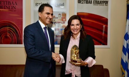 Συνάντηση Όλ. Κεφαλογιάννη με τον πρέσβη του Κατάρ