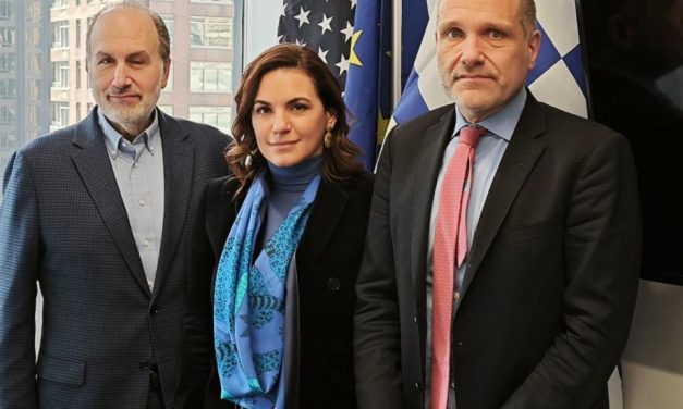 Η επίσκεψη της Όλ. Κεφαλογιάννη στη Νέα Υόρκη