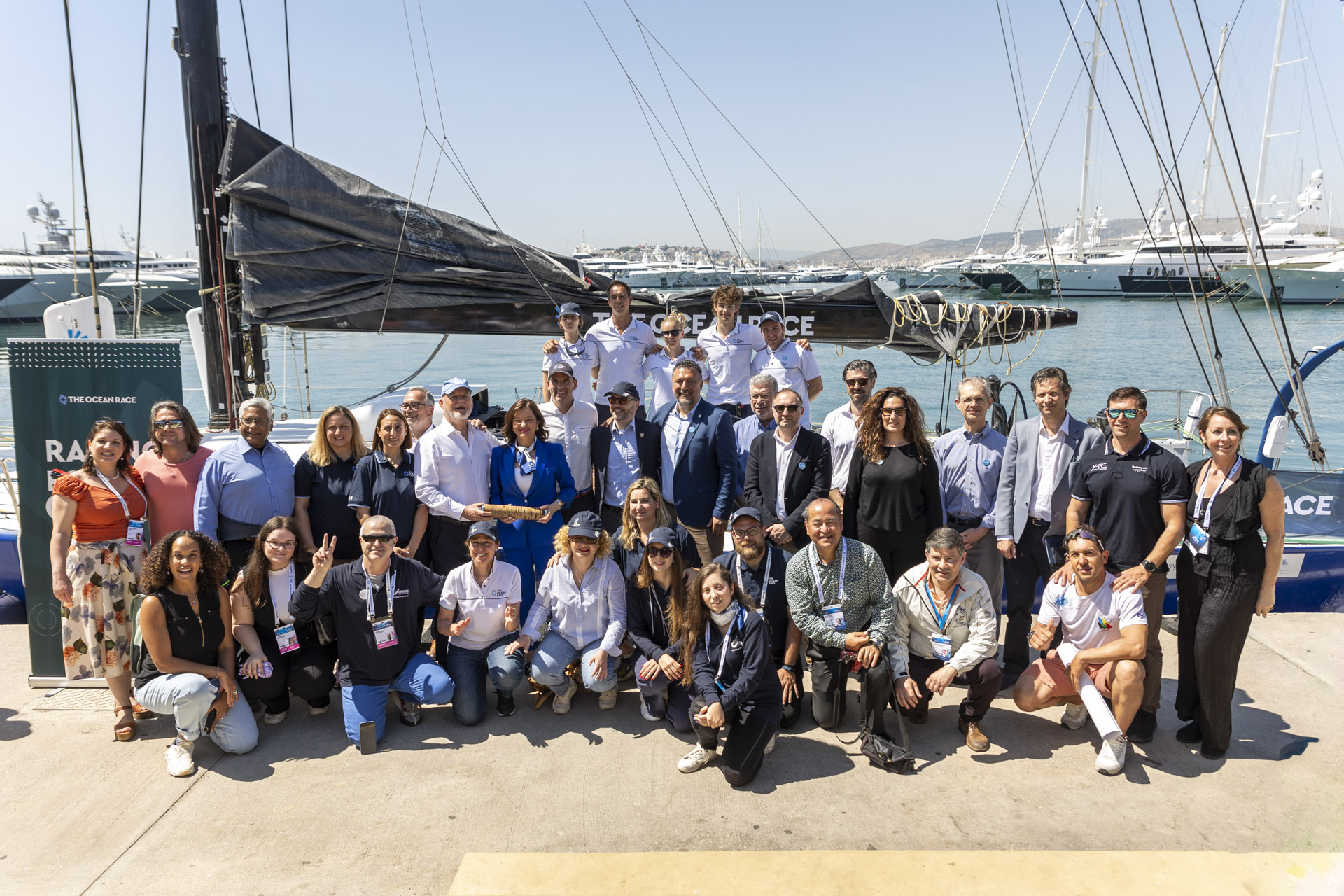 Στη Μαρίνα Φλοίσβου το «Legend Ericsson 1» του Ocean Race για την παράδοση της «Σκυτάλης της Φύσης»