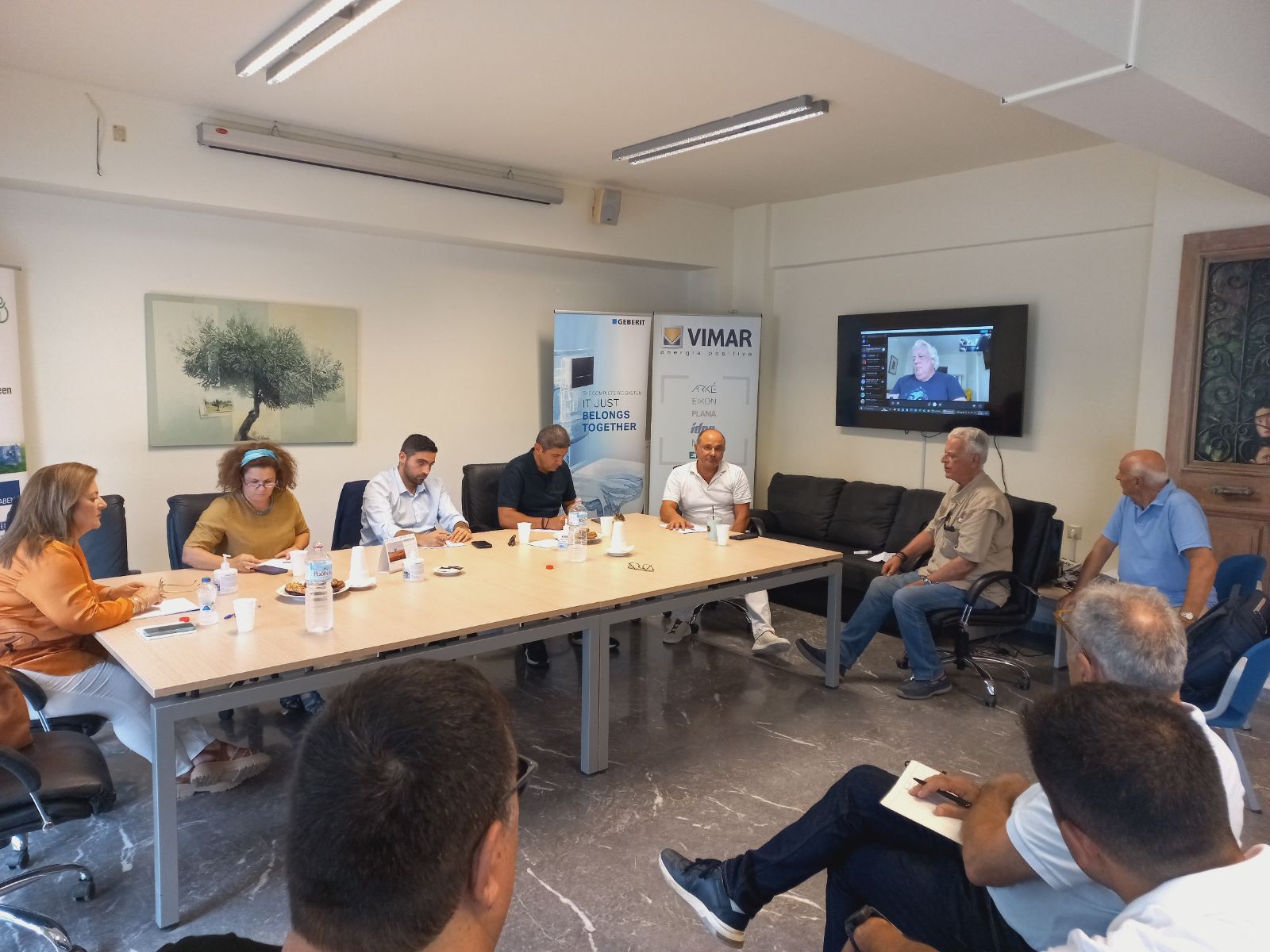 Νίκος Χαλκιαδάκης συνάντηση μας με Βουλευτές του νομού μας