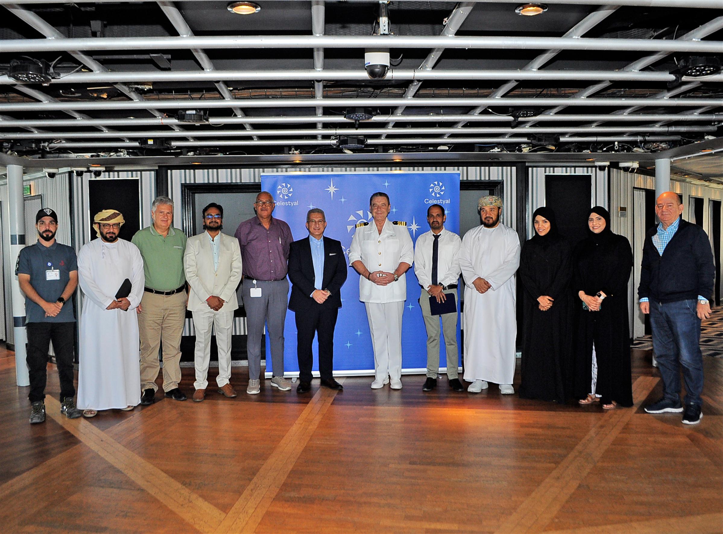 Η Celestyal γιορτάζει τις πρώτες προσεγγίσεις της στο Κασάμπ, το νησί Sir Bani Yas και το Άμπου Ντάμπι