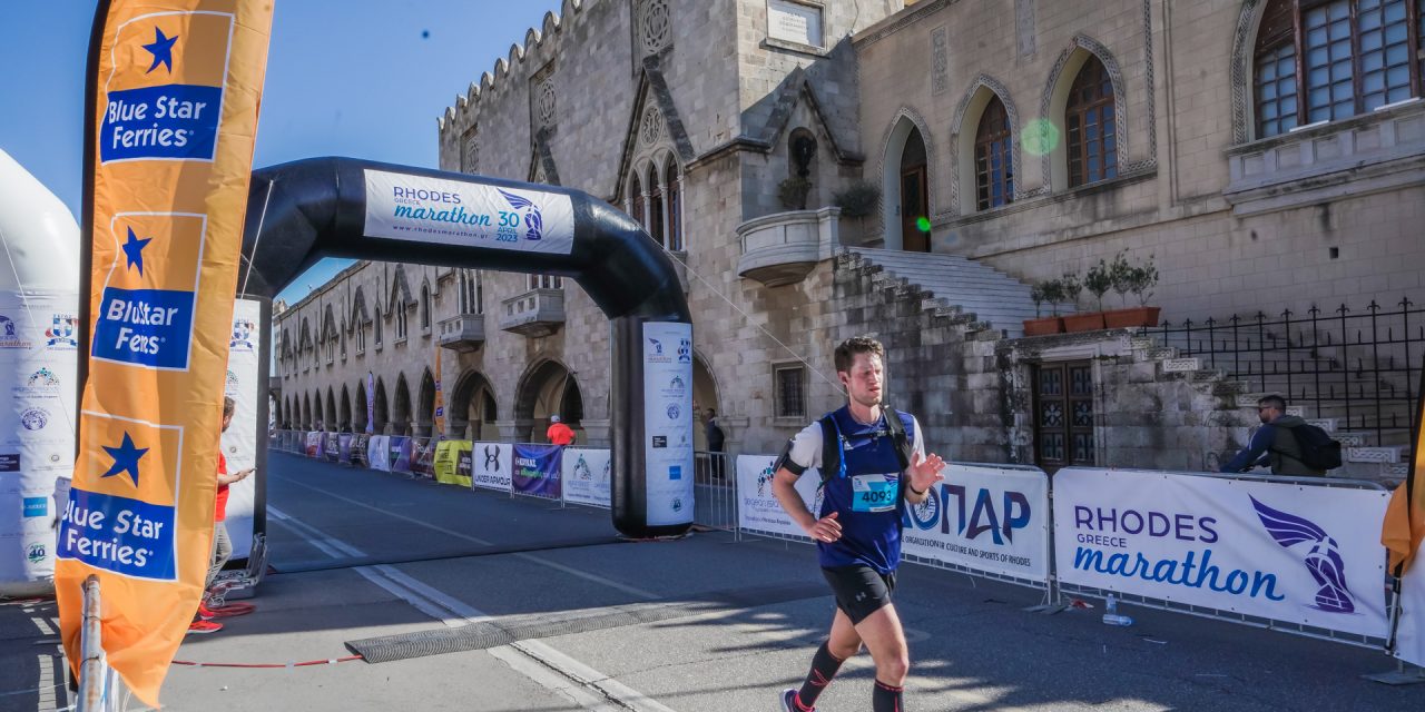 <strong>Χορηγός Θαλάσσιων Μεταφορών του 10<sup>ου</sup> TUI Rhodes Marathon η Blue Star Ferries</strong>