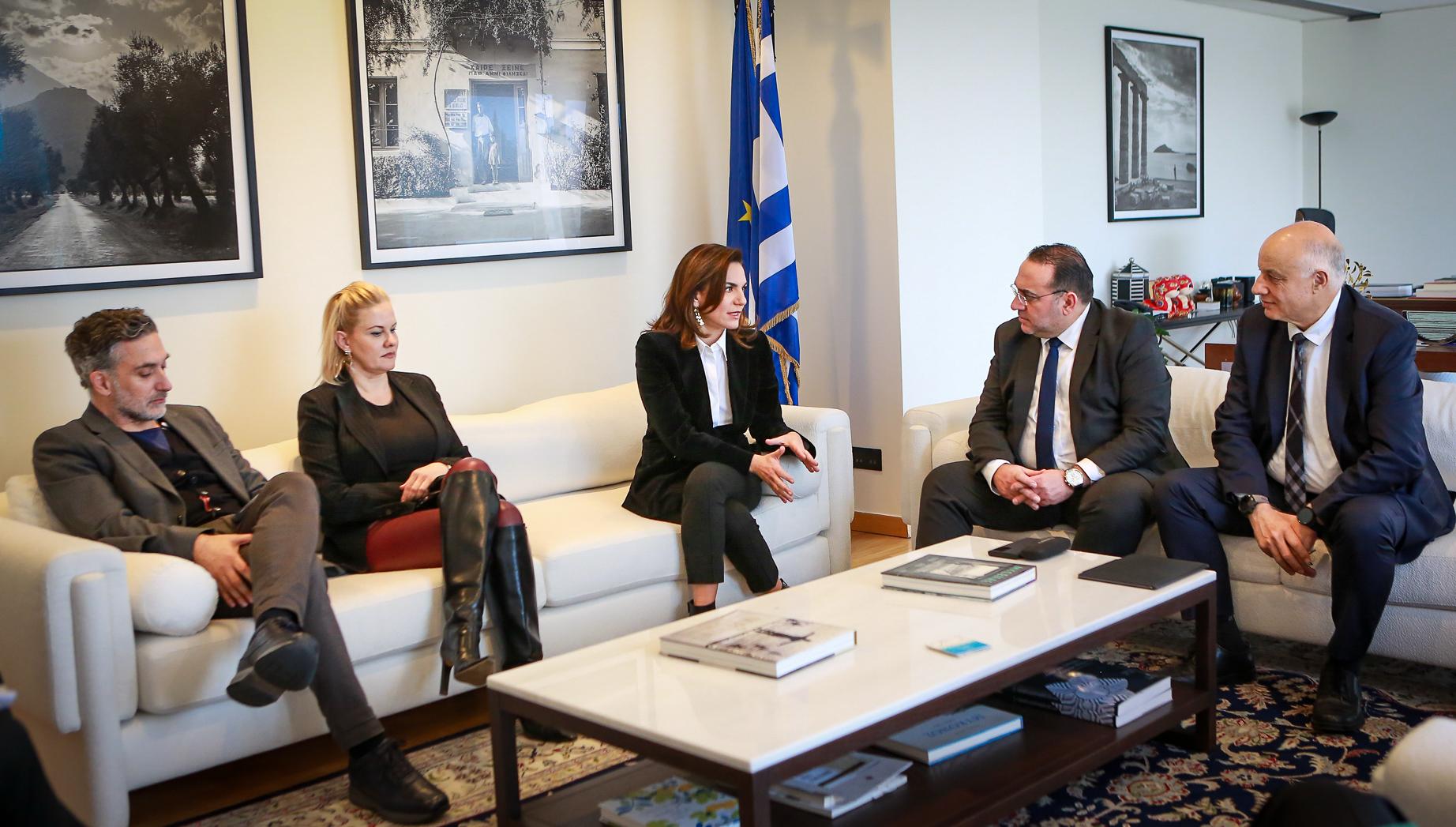 Συνάντηση με Υφυπουργό Τουρισμού Κυπριακής Δημοκρατίας
