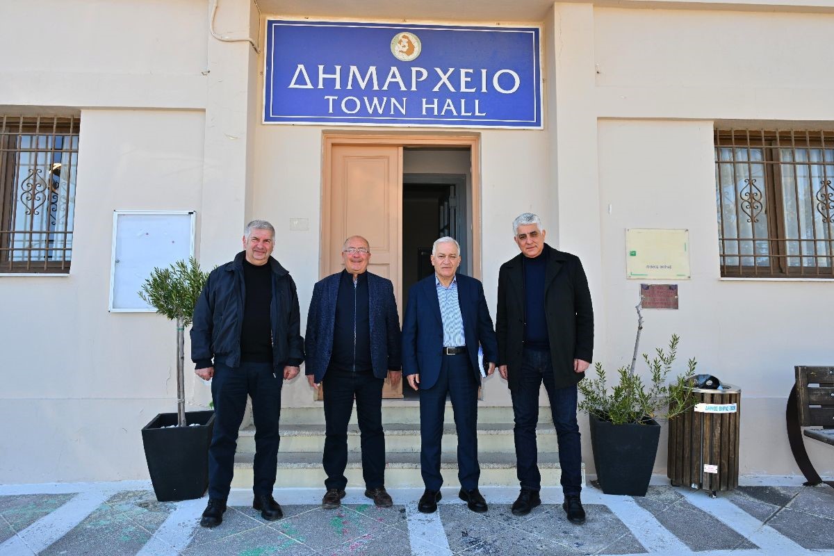 Στη Σαντορίνη μετέβη σήμερα αντιπροσωπεία της ΚΕΔΕ
