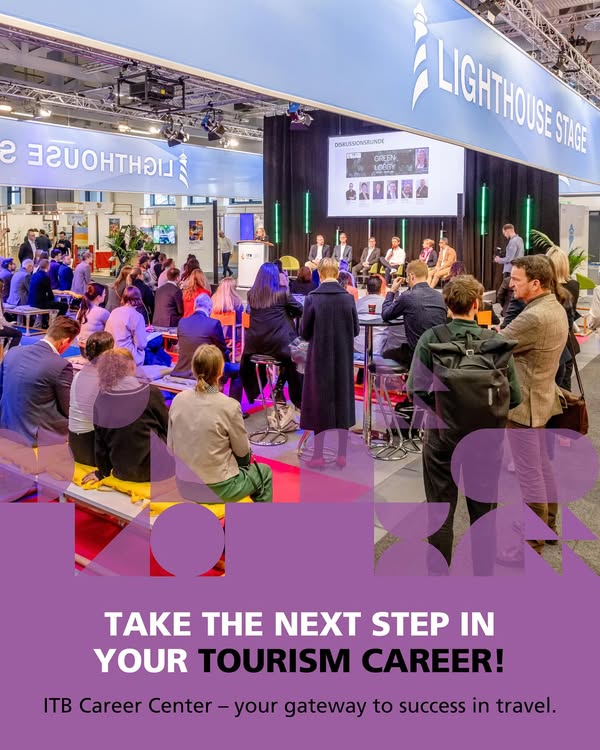 ITB Berlin Ανυπομονείς να αλλάξεις καριέρα ή να εξερευνήσεις ένα μέλλον στον τουρισμό;