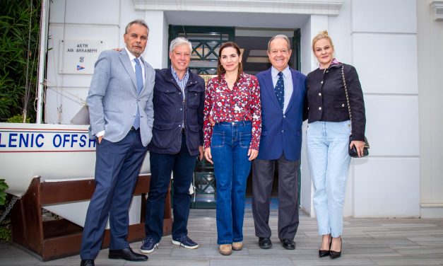 Η Υπουργός Τουρισμού, κα Όλγα Κεφαλογιάννη πραγματοποίησε επίσκεψη στα γραφεία του  Πανελλήνιου Ομίλου Ιστιοπλοΐας Ανοικτής Θαλάσσης (ΠΟΙΑΘ)