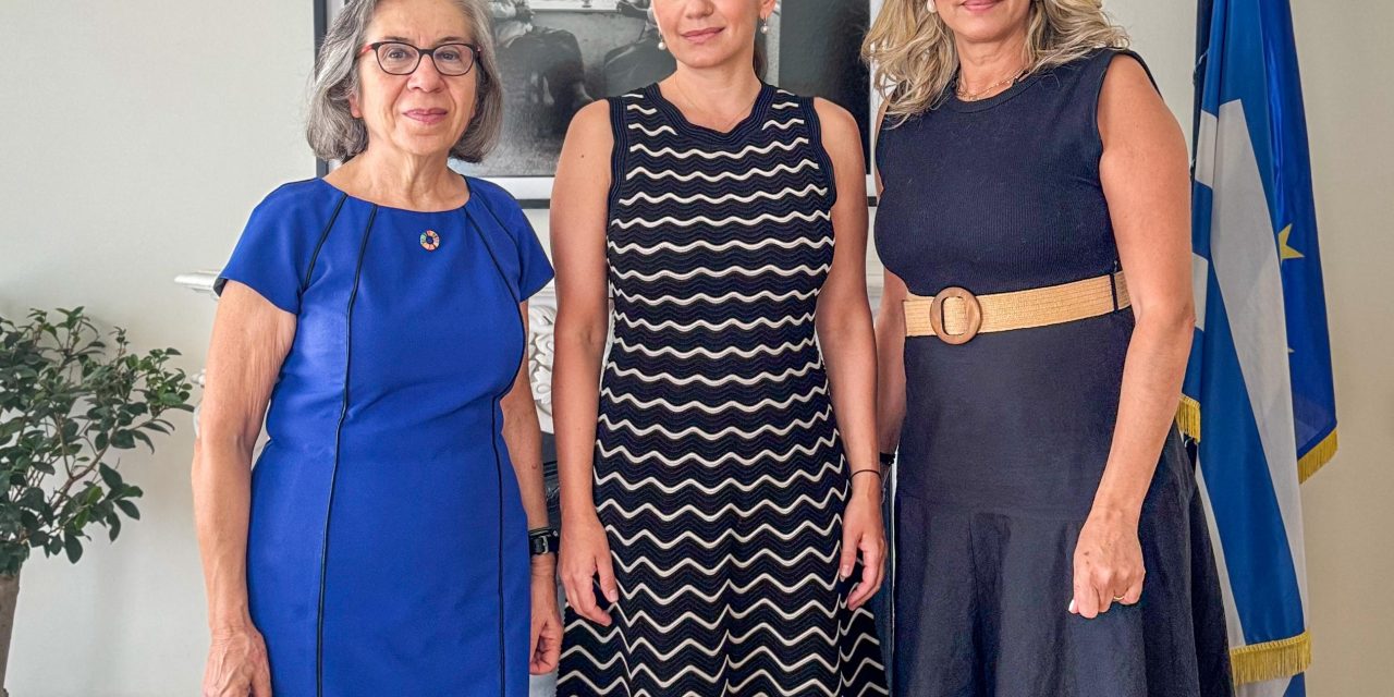 Συνάντηση της Υπουργού Τουρισμού με την Πρόεδρο του Ινστιτούτου Οδικής Ασφάλειας