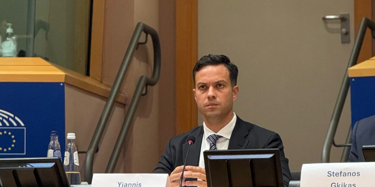 Γιάννης Χατζής από το βήμα του Ευρωπαϊκού Κοινοβουλίου: “Ευρωπαϊκά Νησιά με Υποδομές – Όχι βραχυχρόνιες μισθώσεις χωρίς όρια