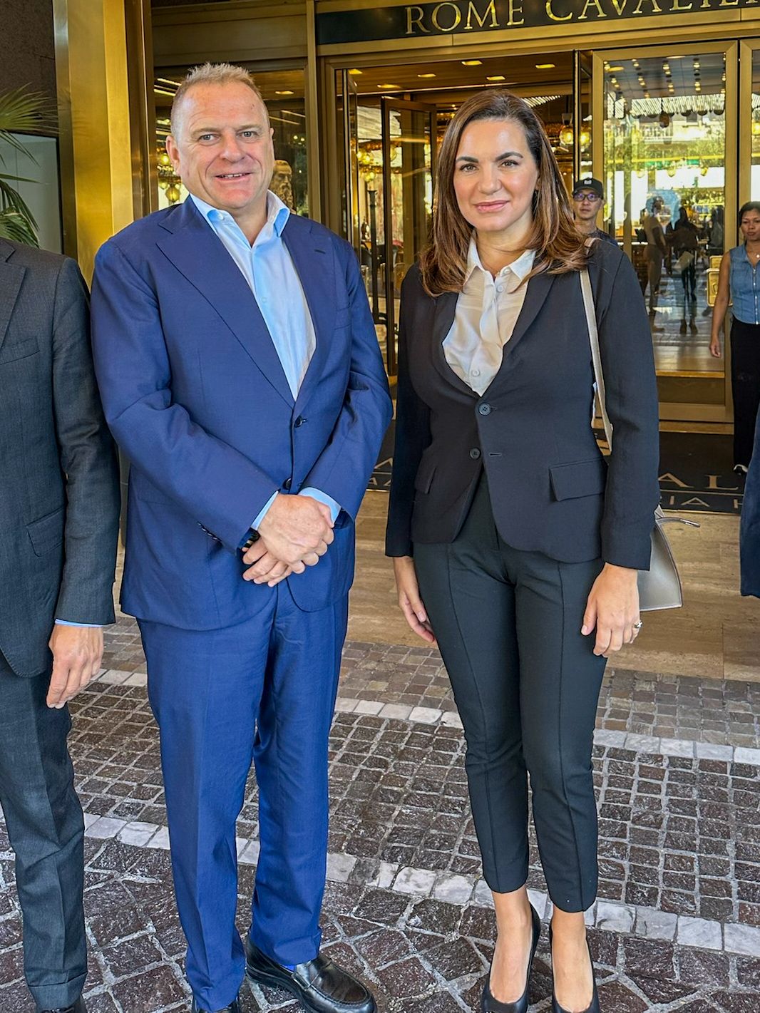 Συνάντηση Όλγας Κεφαλογιάννη με τον πρόεδρο της διεθνούς ξενοδοχειακής εταιρίας HΙLTON