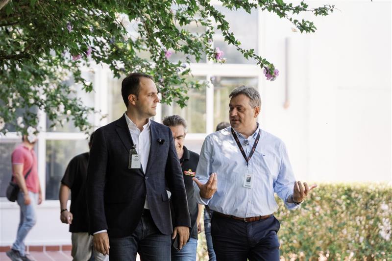Επίσκεψη Υφυπ. Ψηφιακής Διακυβέρνησης κου Δερμεντζόπουλου στη ΖΜΘ