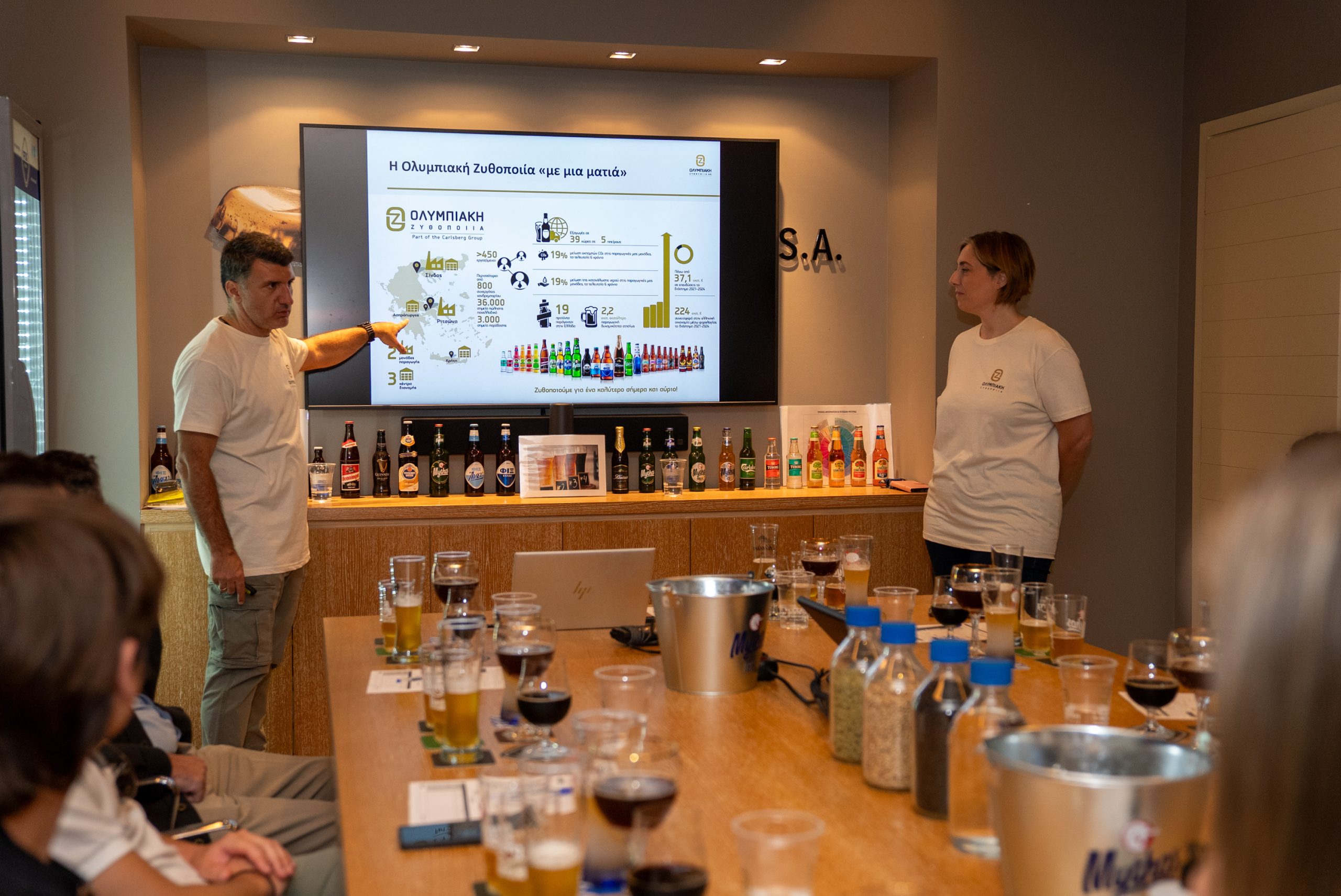 Η Ολυμπιακή Ζυθοποιία άνοιξε τις πόρτες της φέρνοντας το κοινό πιο κοντά στην κουλτούρα της μπύρας