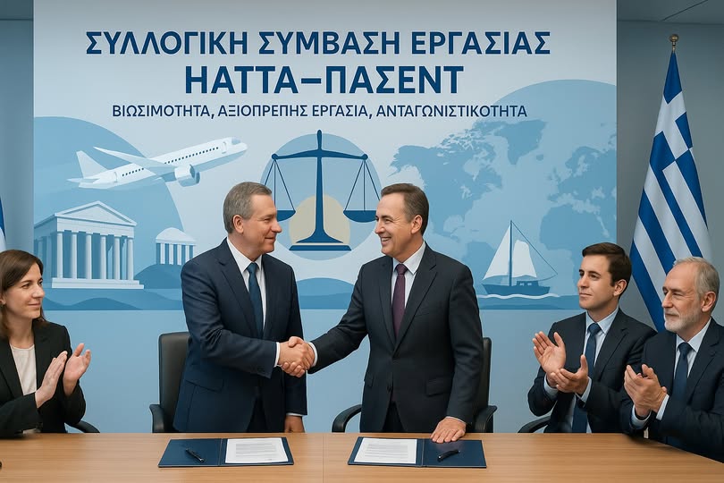 HATTA υπογραφή  νέας Συλλογικής Σύμβασης Εργασίας με την ΠΑΣΕΝΤ