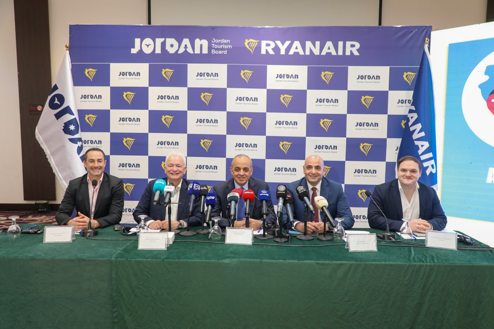 Η Ryanair επεκτείνει το χειμερινό της δίκτυο στην Ιορδανία με 18 δρομολόγια που συνδέουν το Αμμάν με 12 χώρες της Ε.Ε.