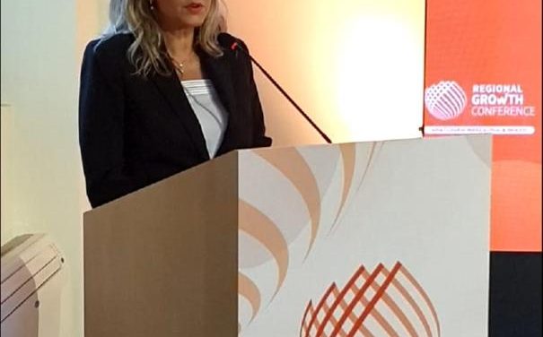 Η Υφυπουργός Τουρισμού Άννα Καραμανλή στο Regional Growth Conference Ανατολική Μακεδονία & Θράκη