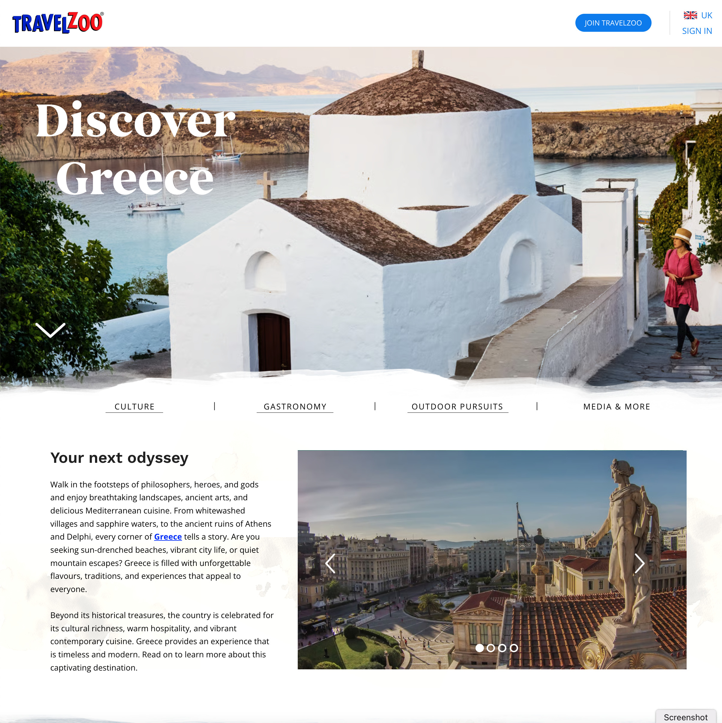 Ενισχυμένη παρουσία της Ελλάδας στη βρετανική τουριστική αγορά μέσω συνεργασίας ΕΟΤ-Travelzoo