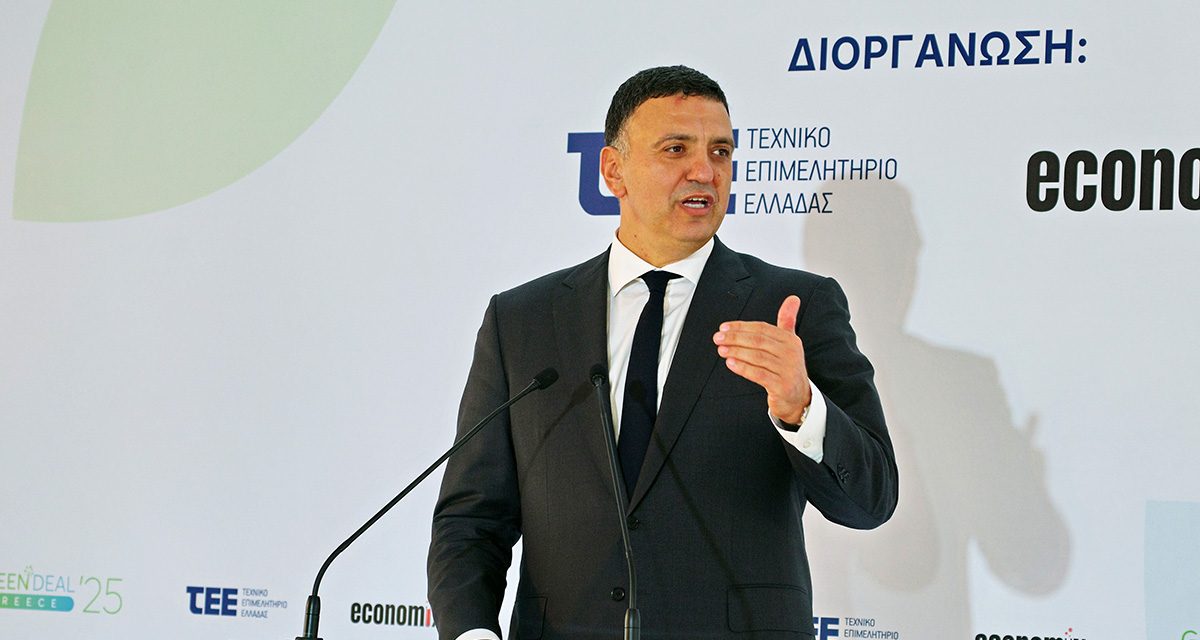 Green Deal Greece 2025: Βασίλης Κικίλιας: Μεγάλη εθνική προσπάθεια για έργα στήριξης της ναυτιλίας και της νέας γενιάς