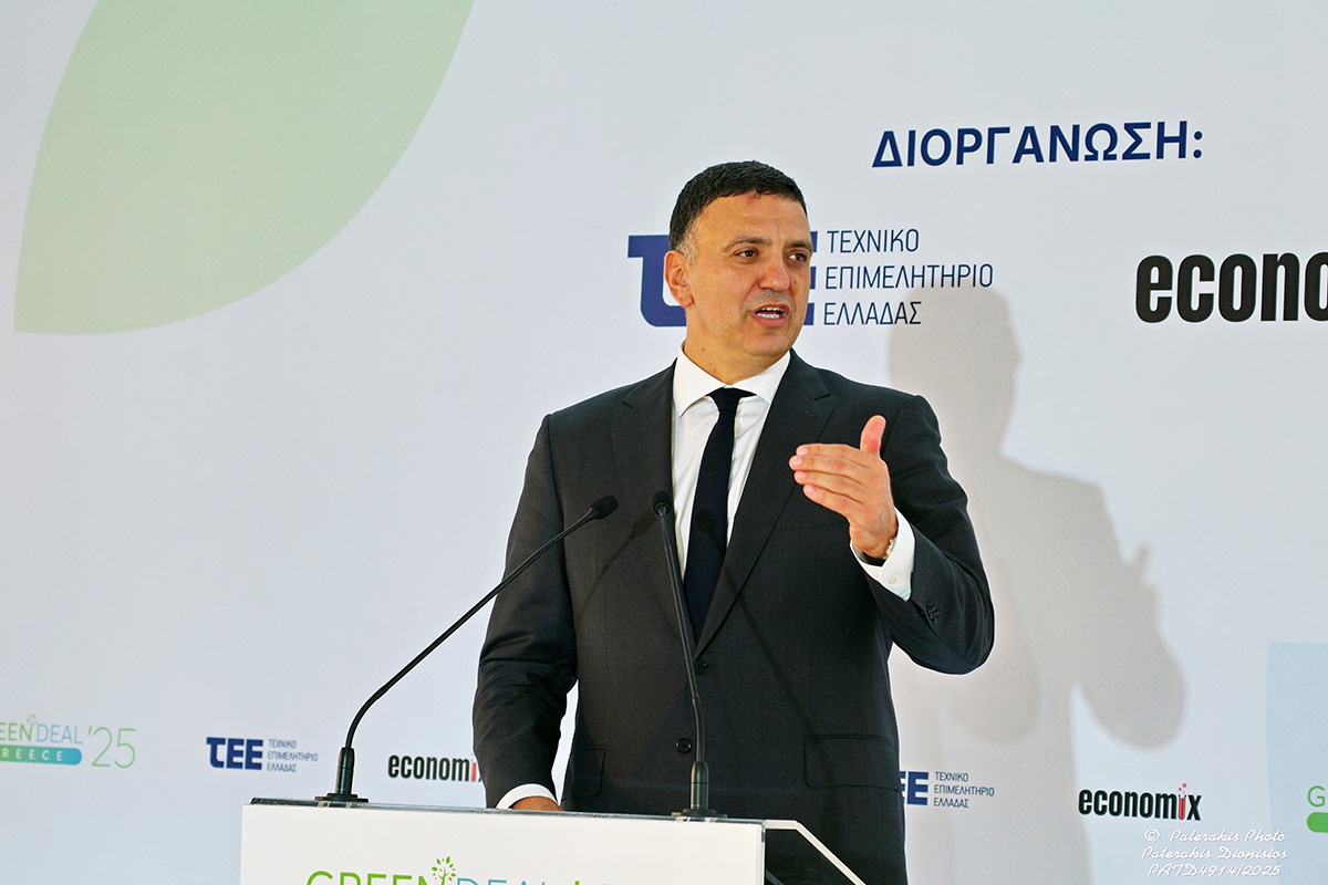 Green Deal Greece 2025: Βασίλης Κικίλιας: Μεγάλη εθνική προσπάθεια για έργα στήριξης της ναυτιλίας και της νέας γενιάς