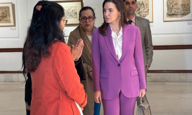 Στο Νέο Δελχί η Όλγα Κεφαλογιάννη με αφορμή την ιστορική πρώτη απευθείας αεροπορική σύνδεση της Ινδίας με την Ελλάδα￼