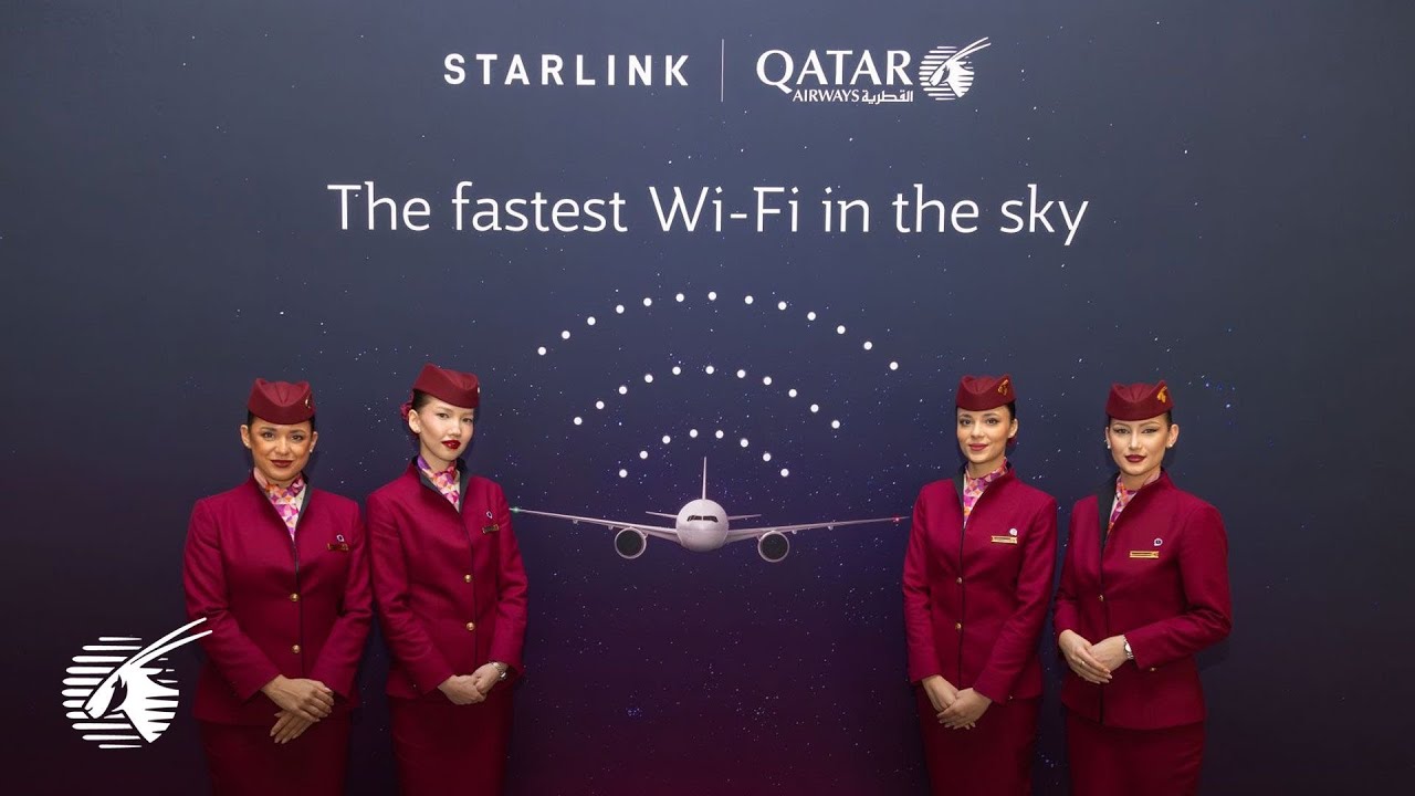 Η Qatar Airways εγκαινιάζει την πρώτη στον κόσμο εγκατάσταση Starlink Boeing 787 και Airbus A350 με Starlink