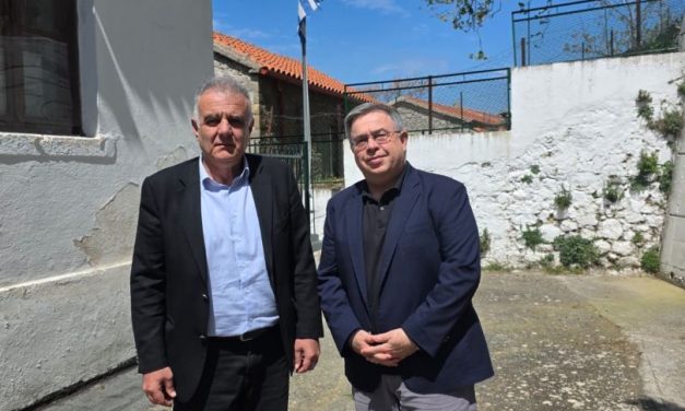 Επίσκεψη στη Σαμοθράκη πραγματοποίησε ο Γραμματέας της Αποκεντρωμένης Διοίκησης Μακεδονίας – Θράκης, Δημήτρης Γαλαμάτης