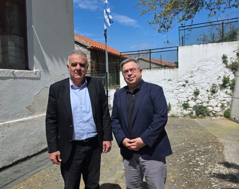 Επίσκεψη στη Σαμοθράκη πραγματοποίησε ο Γραμματέας της Αποκεντρωμένης Διοίκησης Μακεδονίας – Θράκης, Δημήτρης Γαλαμάτης