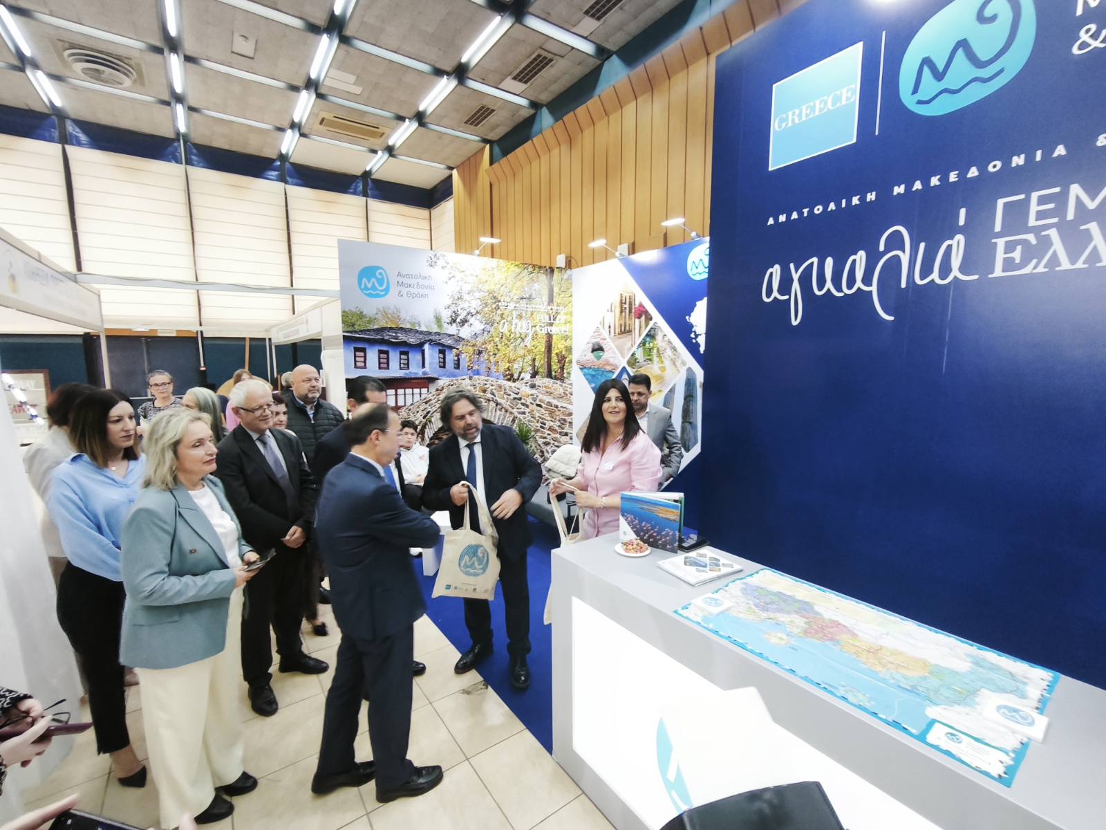 Δυναμική και συμβολική παρουσία της Περιφέρειας Ανατολικής Μακεδονίας και Θράκης στην έκθεση «Travel Expo 2026» στην Κύπρο